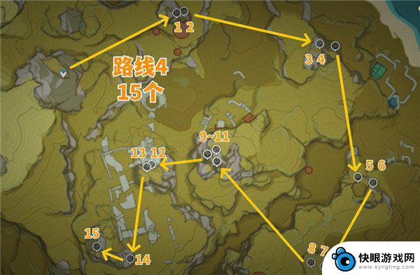 原神琉璃袋最佳采集路线 原神琉璃袋采集路线详细图解