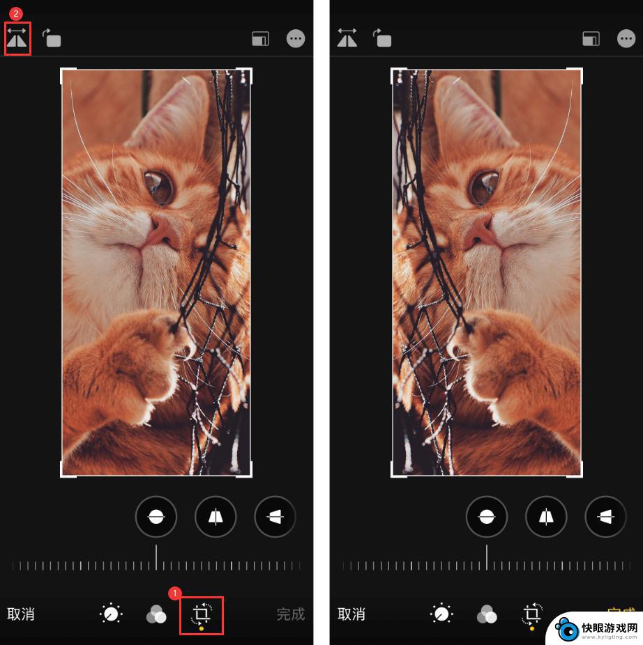 苹果手机照片拍出来怎么是反的 如何在iPhone上翻转自拍照片