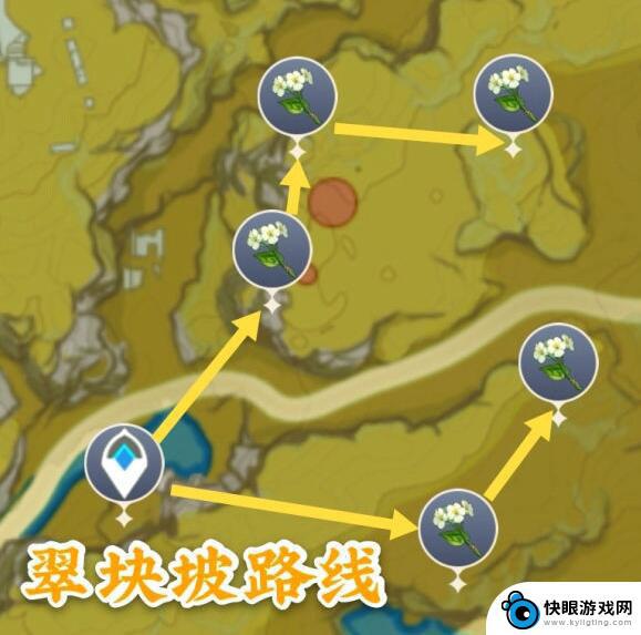 原神清莲怎么采集 清心采集路线图分享