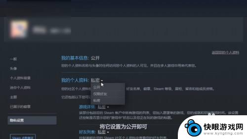 steam公开资料在哪设置 Steam个人资料设置公开怎么设置