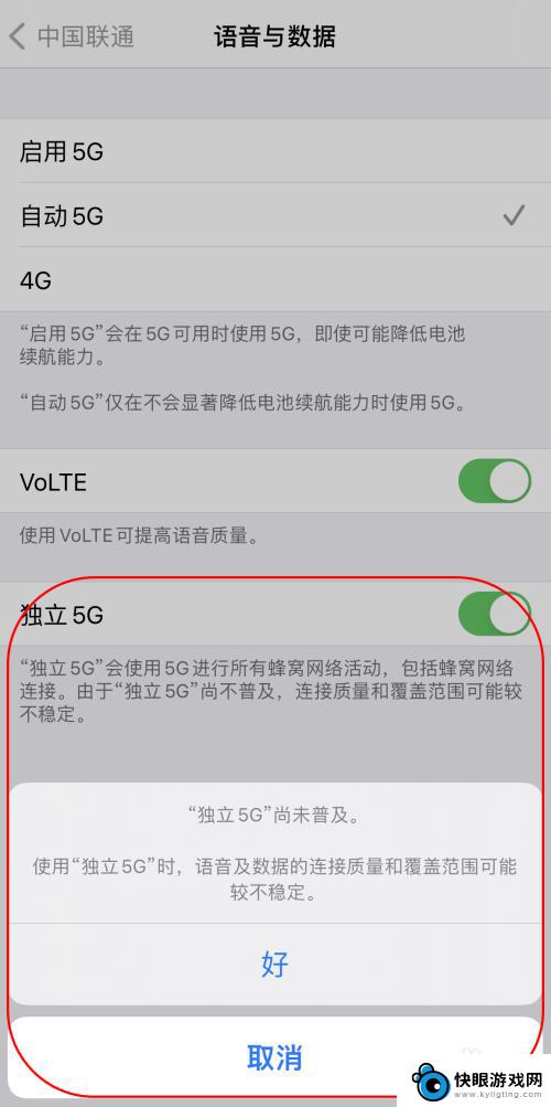 苹果手机5gsa专属流量怎么用 iPhone 如何设置开启5G网络SA服务